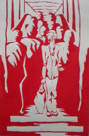 Földalatt; 18x25 cm; szitanyomat